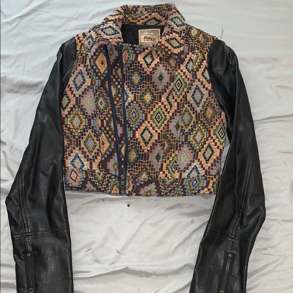 Leather jacket